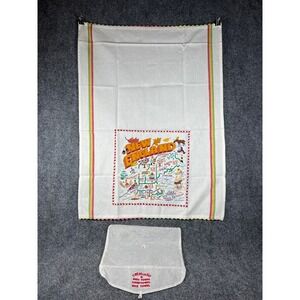 New England Map Dish Towel - CatStudio